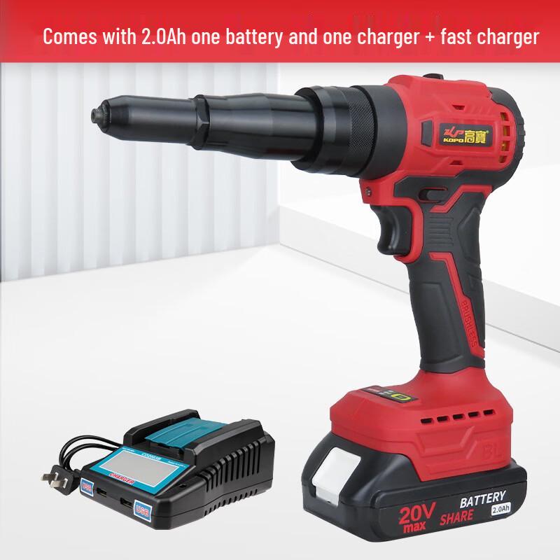 Gaobao Cordless Brushless Automatic Riveter CN plug (adapter included)
Gaobao Cordless Brushless Automatic Riveter CN plug (adapter included)