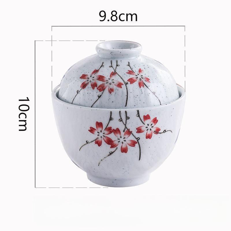 4inch Japanese Ceramic Steamer Bowl Hand Painted Lidded Soup Cup for Egg Custard Bird Nest
4inch Japanese Ceramic Steamer Bowl Hand Painted Lidded Soup Cup for Egg Custard Bird Nest