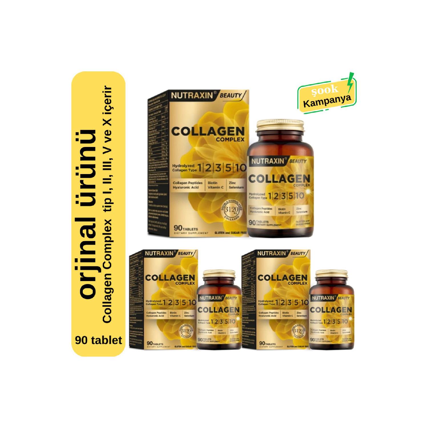 Collagen Complex 90 Tablet; Contains Collagen Type I, Ii, Iii, V And X
Collagen Complex 90 Tablet; Contains Collagen Type I, Ii, Iii, V And X