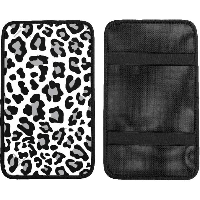 Black, White and Grey Leopard Print Car Center Console Cover - Rubber Armrest Pad, Stretchable Strap Backing, Providing Durable Protection for Daily
Black, White and Grey Leopard Print Car Center Console Cover - Rubber Armrest Pad, Stretchable Strap Backing, Providing Durable Protection for Daily