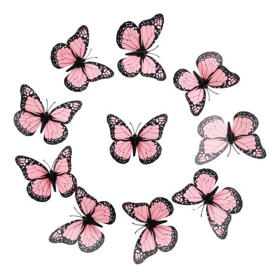 10 Pcs/Set Butterfly Refrigerator Magnets 3D Realistic Butterfly Strong Magnet Anti-slip Firdge Decoration Artificial Butterfly Good Details Home розовый
10 Pcs/Set Butterfly Refrigerator Magnets 3D Realistic Butterfly Strong Magnet Anti-slip Firdge Decoration Artificial Butterfly Good Details Home розовый