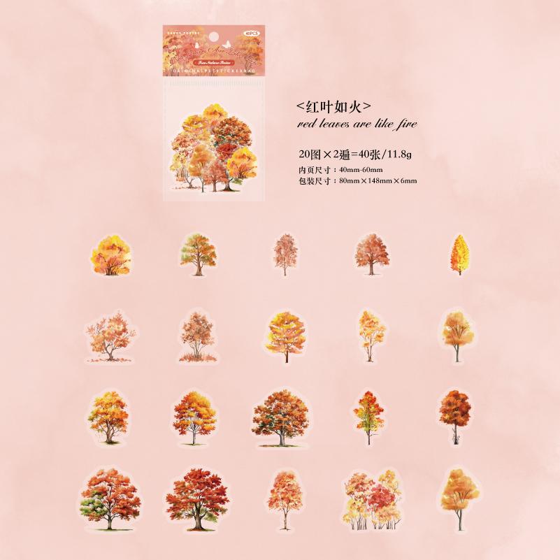 6 styles 40 pcs Vintage Trees Nature Series PET sticker Scrapbooking Decoration Collage Journal Diary Diy Stationery
6 styles 40 pcs Vintage Trees Nature Series PET sticker Scrapbooking Decoration Collage Journal Diary Diy Stationery