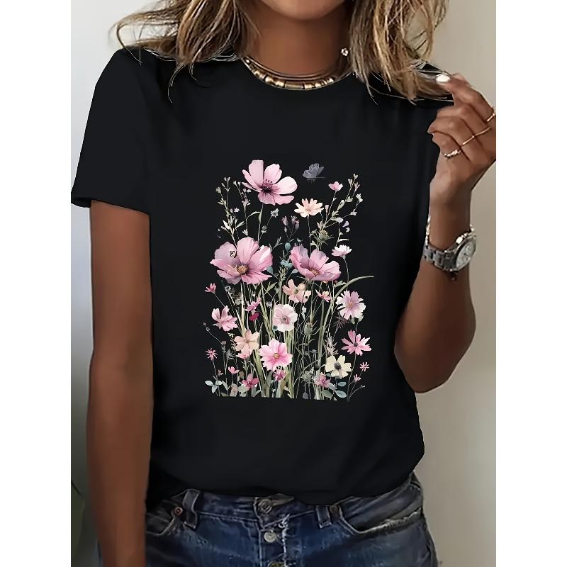 European sizes Women S Short-Sleeve T-Shirt 4XL чорний
European sizes Women S Short-Sleeve T-Shirt 4XL чорний