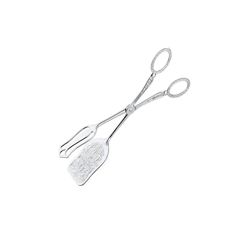 Retro European-Style Gold-Plated Zinc Alloy Cake Salad Dessert Baking BBQ Food Tongs Snack Clip Pastry Clamp
Retro European-Style Gold-Plated Zinc Alloy Cake Salad Dessert Baking BBQ Food Tongs Snack Clip Pastry Clamp