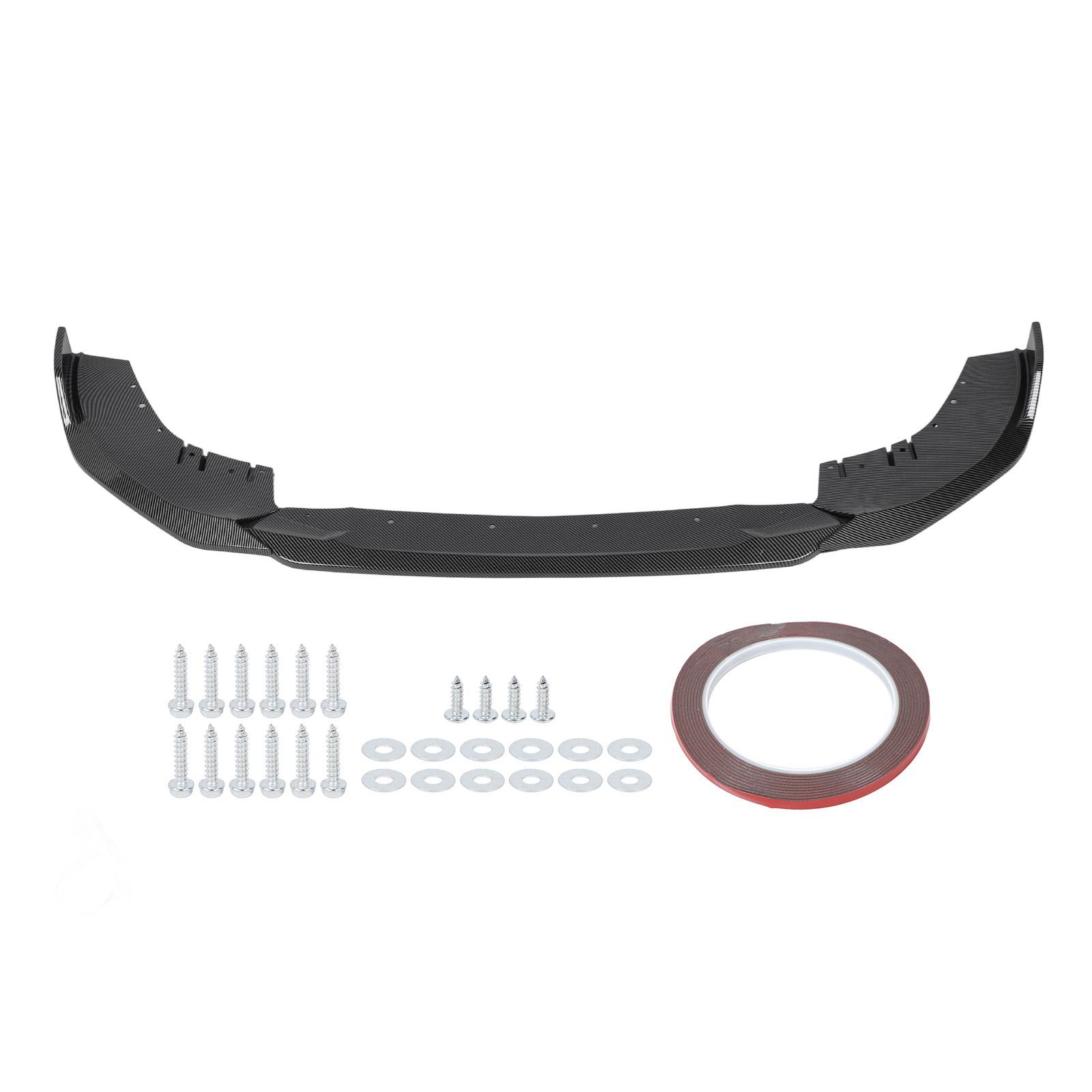 3PCS Front Bumper Lip Spoiler Scratch Resistant Sporty Bumper Lip Chin Splitter Diffuser For 2
3PCS Front Bumper Lip Spoiler Scratch Resistant Sporty Bumper Lip Chin Splitter Diffuser For 2