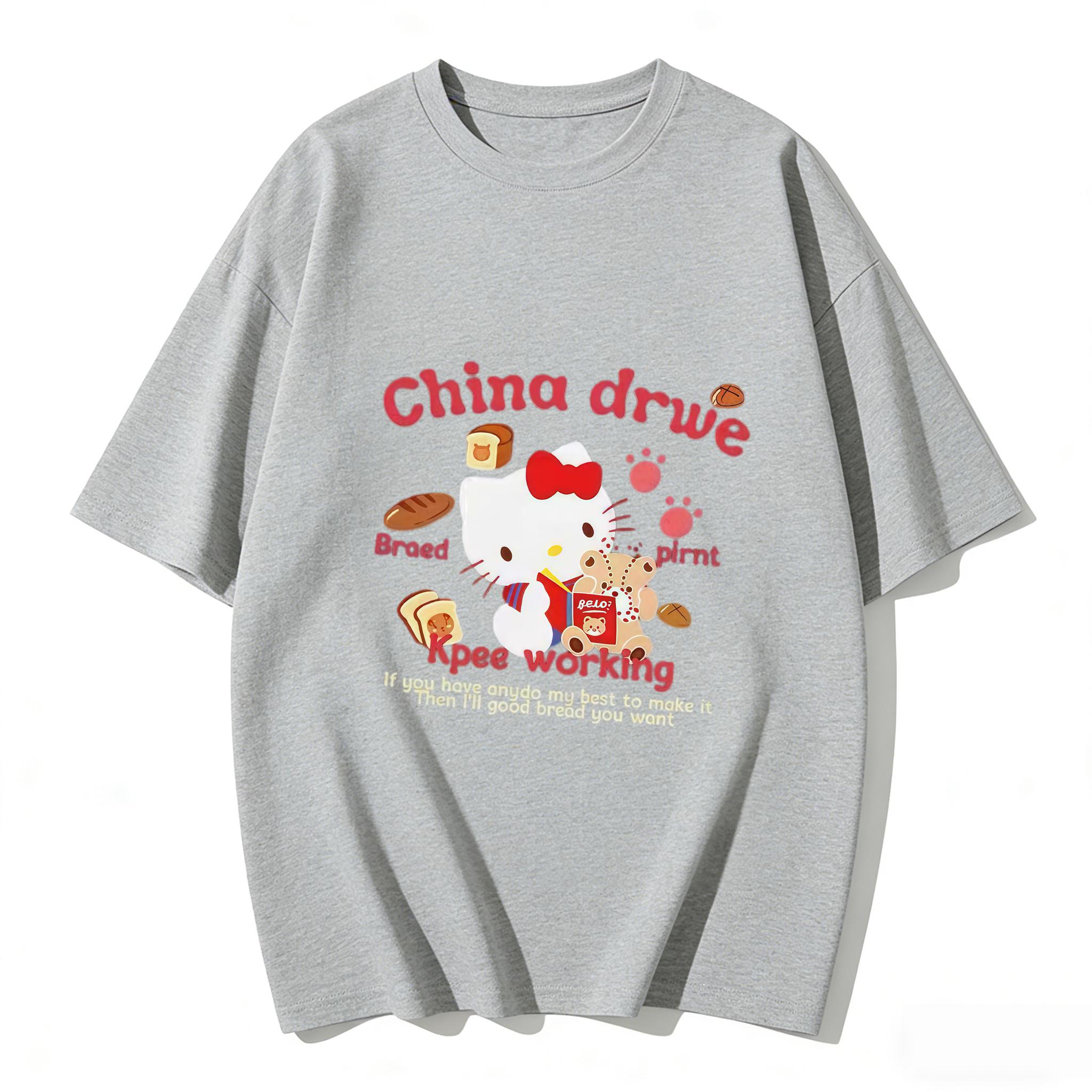 2026 Summer New Arrival Kawaii Hello Kitty Bread Print Couple T Shirts Casual Family Matching Outfits Parentchild Tees Tops Y2k S
2026 Summer New Arrival Kawaii Hello Kitty Bread Print Couple T Shirts Casual Family Matching Outfits Parentchild Tees Tops Y2k S