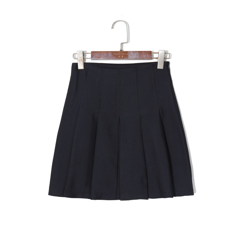 2025 Women s Spring Clothing K-style Minimalist Solid Skirt High Waist Silm Slim Looking All-Matching Youthful-Looking Pleated Skirt Black XS
2025 Women s Spring Clothing K-style Minimalist Solid Skirt High Waist Silm Slim Looking All-Matching Youthful-Looking Pleated Skirt Black XS