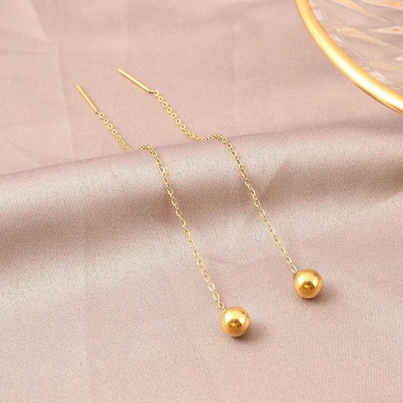 2025 new ins gold beanie earrings titanium steel plated 18K gold fashionable simple student earrings women
2025 new ins gold beanie earrings titanium steel plated 18K gold fashionable simple student earrings women