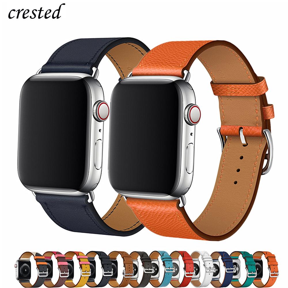 Шкіряний ремінець для Apple Watch Band 44mm 40mm 45mm 41mm 38mm 42mm Genuine Leather Single tour bracelet iWatch series 5 4 3 6 se 7 For 42mm or 44mm
Шкіряний ремінець для Apple Watch Band 44mm 40mm 45mm 41mm 38mm 42mm Genuine Leather Single tour bracelet iWatch series 5 4 3 6 se 7 For 42mm or 44mm