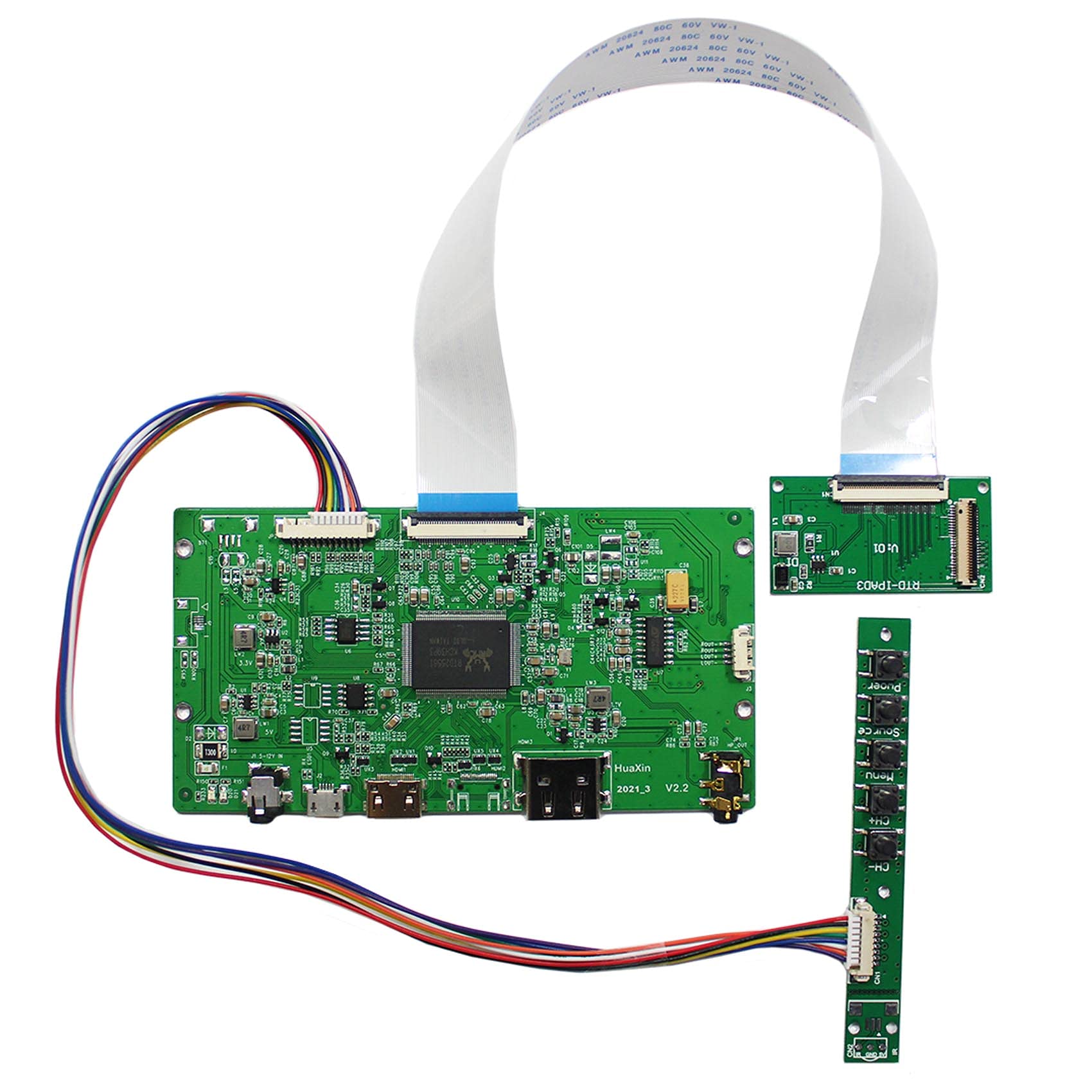 VSDISPLAY HDMI video input LCD control board compatible inch 3rd generation resolution 2048x1536 LCD LP097QX1 LTL097QL01 3rd generation 9.7 (9.7”
VSDISPLAY HDMI video input LCD control board compatible inch 3rd generation resolution 2048x1536 LCD LP097QX1 LTL097QL01 3rd generation 9.7 (9.7”