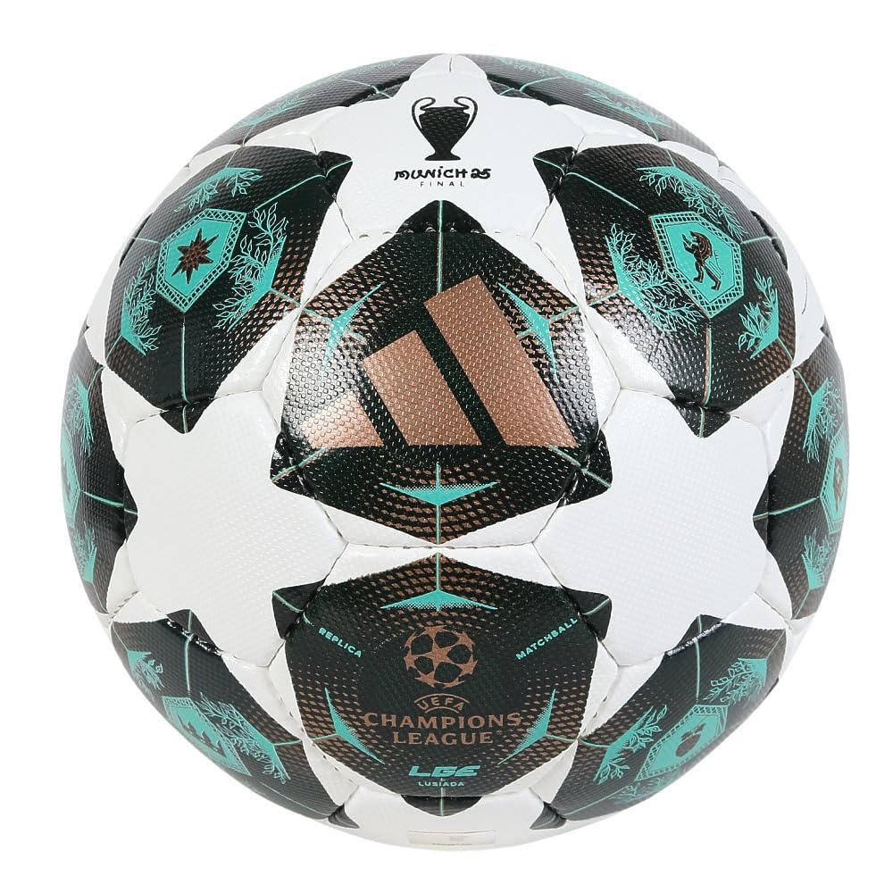 Adidas Финальный мяч Мюнхенской лиги размера 5, футбольный мяч Luciada, сертифицированная реплика 25SS, белый (ADF541MU) белый
Adidas Финальный мяч Мюнхенской лиги размера 5, футбольный мяч Luciada, сертифицированная реплика 25SS, белый (ADF541MU) белый