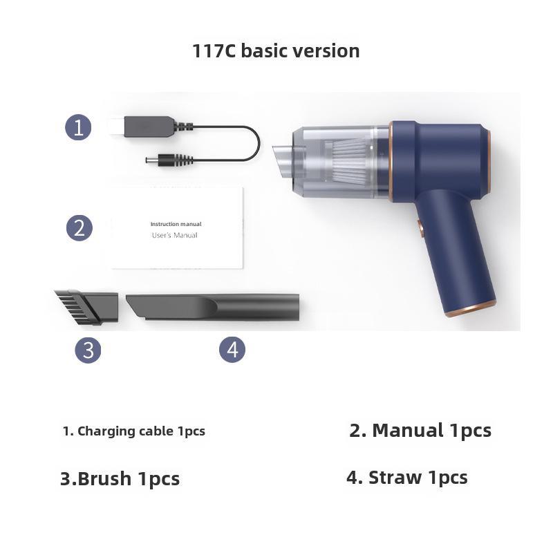 Мощный беспроводной автомобильный пылесос — портативный, перезаряжаемый, компактный пылесос для дома и автомобиля 117C Basic Model синий
Мощный беспроводной автомобильный пылесос — портативный, перезаряжаемый, компактный пылесос для дома и автомобиля 117C Basic Model синий