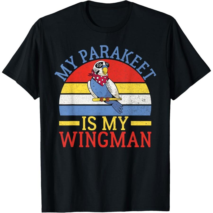 My Parakeet is my Wingman Parakeet T-Shirt XXXXXL чорний
My Parakeet is my Wingman Parakeet T-Shirt XXXXXL чорний
