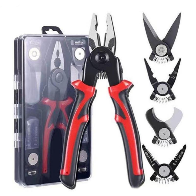 5 in 1 All Purpose Heavy Duty Tool Kit Multifunctional Pliers Portable Hand Tool Box General Repair Screwdriver Pliers 1
5 in 1 All Purpose Heavy Duty Tool Kit Multifunctional Pliers Portable Hand Tool Box General Repair Screwdriver Pliers 1