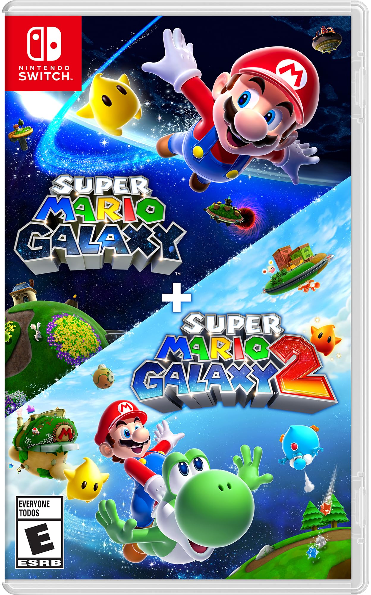 Super Mario Galaxy Super Mario Galaxy 2 North Switch + (Импорт Америка) –
Super Mario Galaxy Super Mario Galaxy 2 North Switch + (Импорт Америка) –