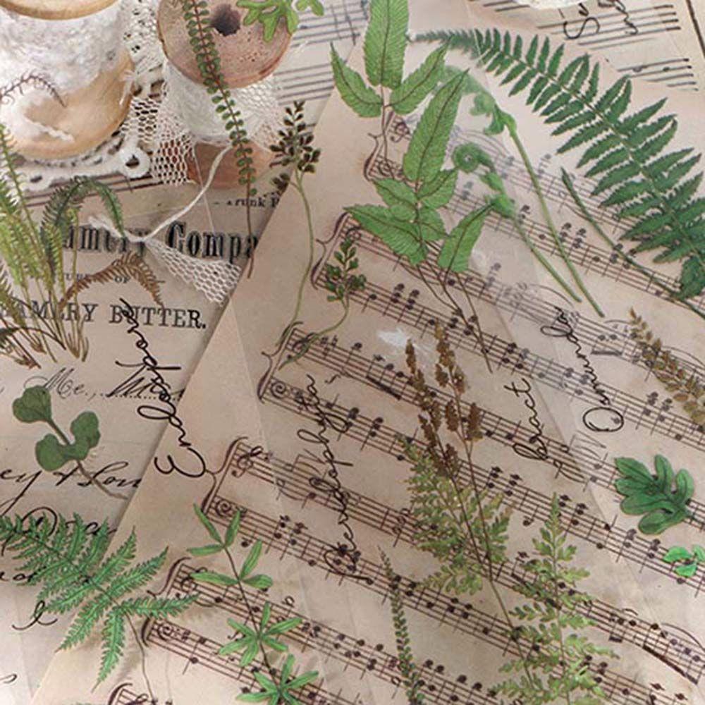 Album Deco Journal Deco Journamm Stickers Butterfly Leaf Flower PET Stickers Aesthetic Scrapbooking
Album Deco Journal Deco Journamm Stickers Butterfly Leaf Flower PET Stickers Aesthetic Scrapbooking