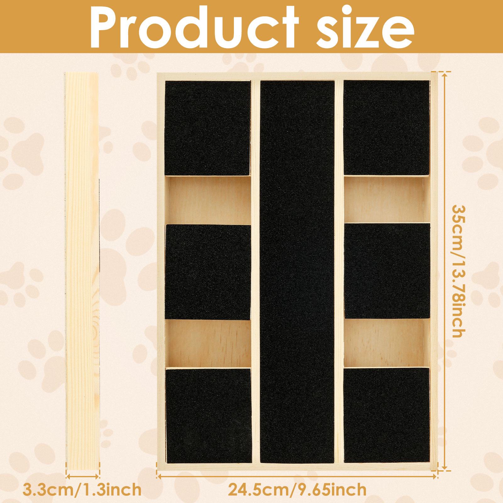 Dog Nail Scratch Pad Stable Nonslip Dog Nail File Board with Replacement Black Sandpaper Dog Toy Built in Snack Box Pet Supplies
Dog Nail Scratch Pad Stable Nonslip Dog Nail File Board with Replacement Black Sandpaper Dog Toy Built in Snack Box Pet Supplies