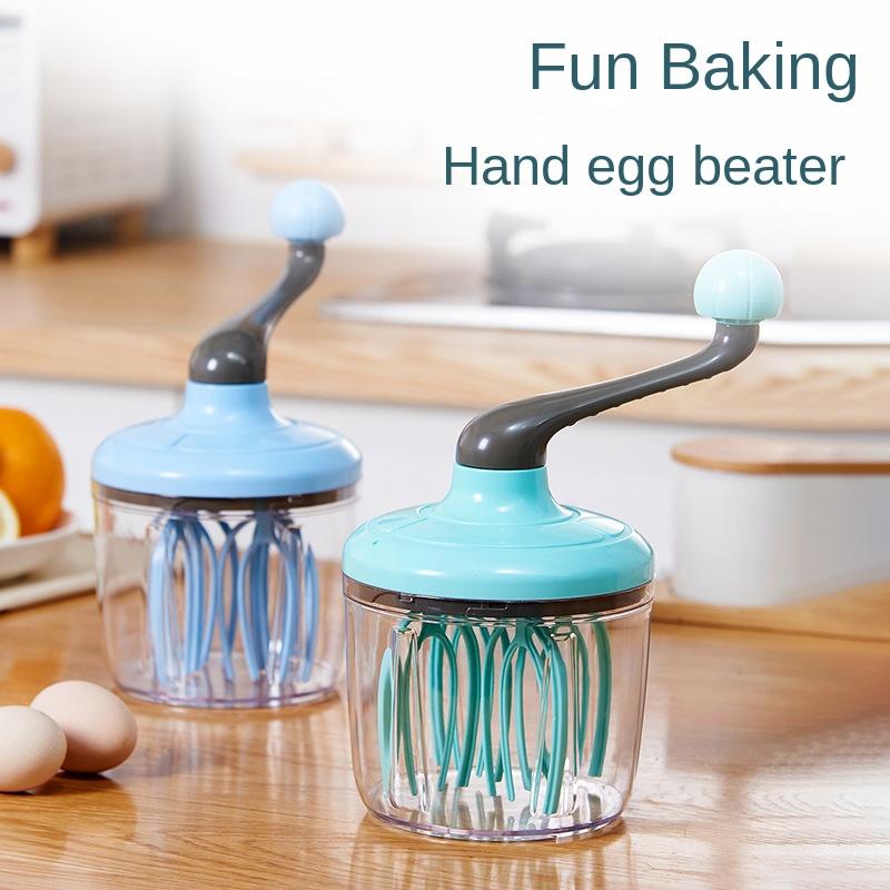 Semi-Automatic Egg Beater Manual Cream Blender Egg Blender Hand Beat Egg White Baking Tool
Semi-Automatic Egg Beater Manual Cream Blender Egg Blender Hand Beat Egg White Baking Tool