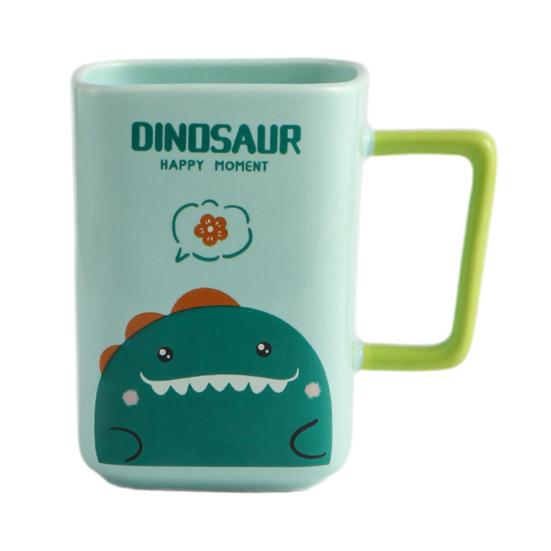 Керамическая кружка Yousheng Cat, кофейная кружка, квадратная художественная чашка, 420 мл, большая емкость, мультяшная чайная кружка, модная посуда, подарок для мужчин и женщин зелёный
Керамическая кружка Yousheng Cat, кофейная кружка, квадратная художественная чашка, 420 мл, большая емкость, мультяшная чайная кружка, модная посуда, подарок для мужчин и женщин зелёный