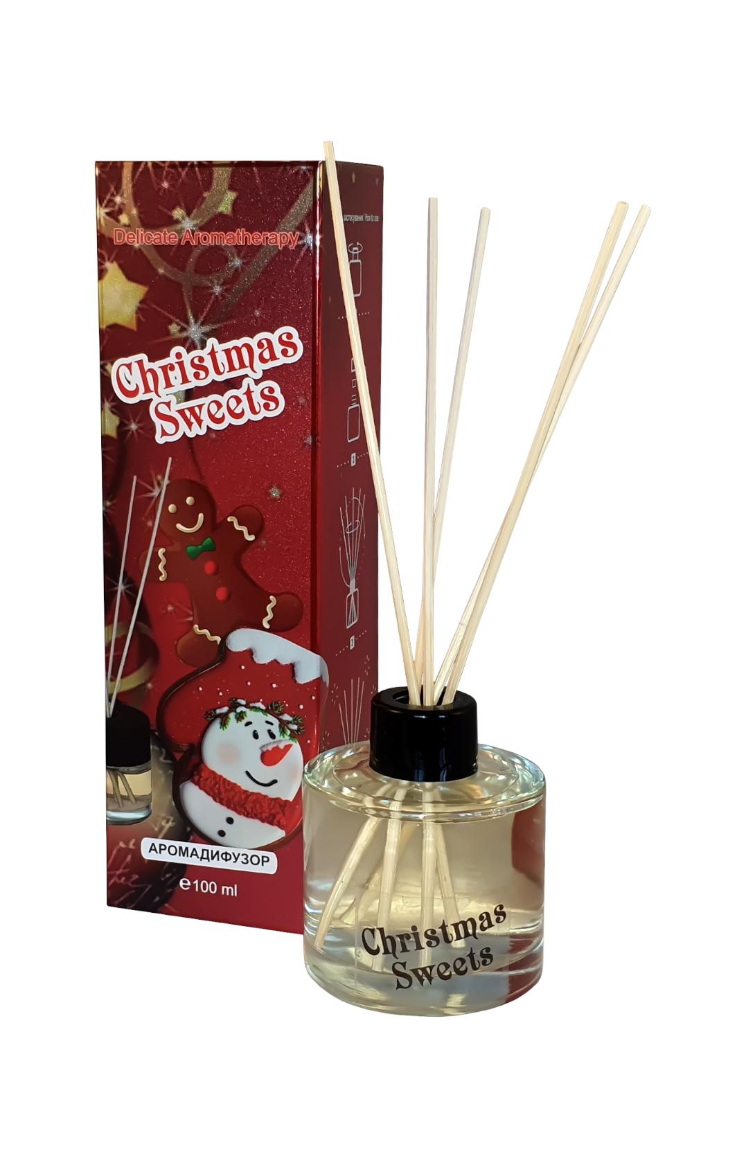Aroma diffuser Christmas Sweets , 100 ml. 1 unit
Aroma diffuser Christmas Sweets , 100 ml. 1 unit