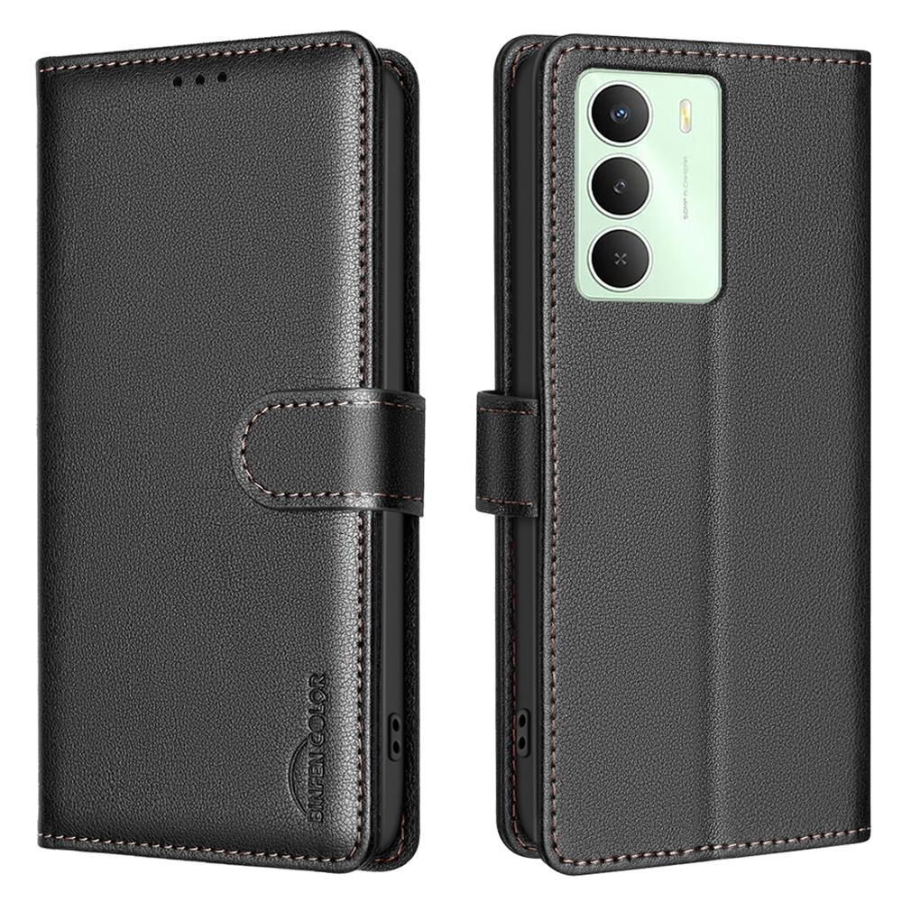 BINFEN COLOR BF32 For Realme 14x 5G Leather Case Wallet RFID Blocking Phone Cover Black
BINFEN COLOR BF32 For Realme 14x 5G Leather Case Wallet RFID Blocking Phone Cover Black