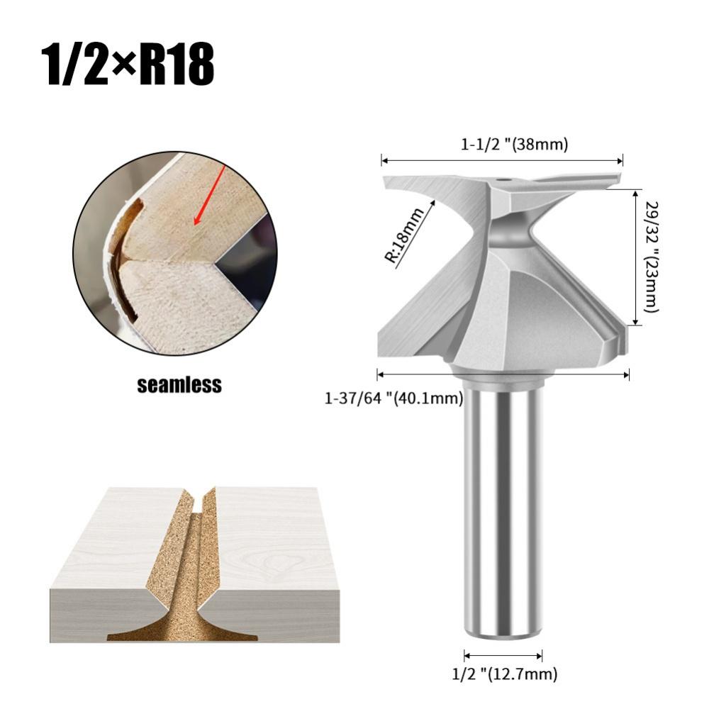 Circular Bending Integrated Knife Forming R18/30/50 Wooden Door and Wall Cabinet Circular Bending Knife Double Flute Router Bits
Circular Bending Integrated Knife Forming R18/30/50 Wooden Door and Wall Cabinet Circular Bending Knife Double Flute Router Bits