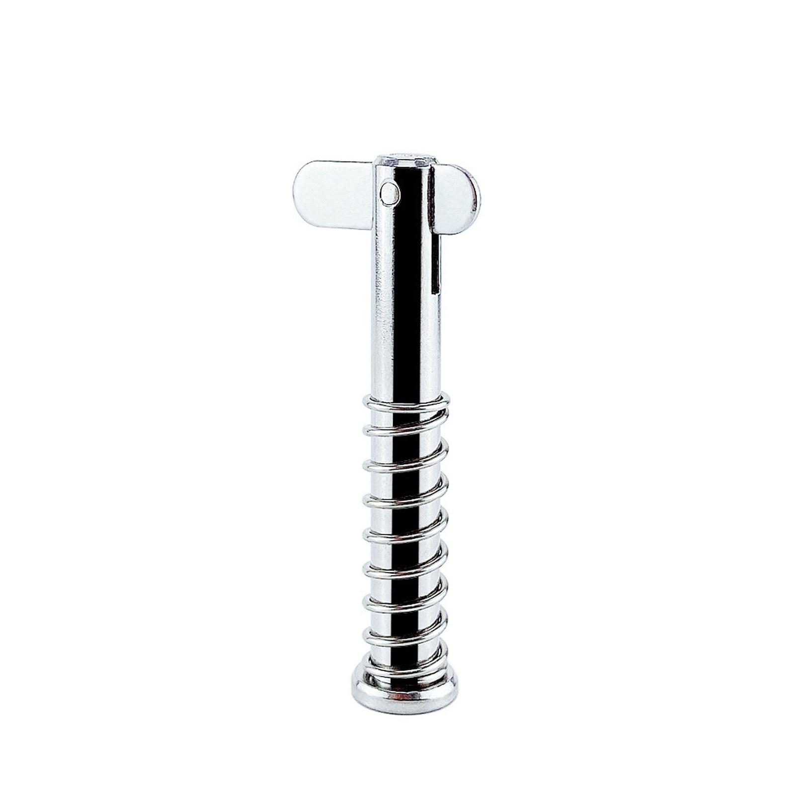 2 Pieces Top Quick Release Pin 1/4 inch 6mm with Drop Cam & Spring one size
2 Pieces Top Quick Release Pin 1/4 inch 6mm with Drop Cam & Spring one size