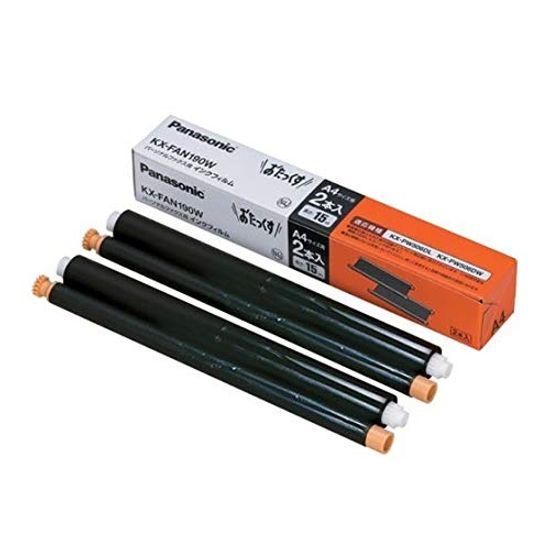 Panasonic Plain Paper Fax Ink Film Black Довжина 15 м Набір 4 штуки x 2 чорна (2 штуки) KX-FAN190W2 чорний
Panasonic Plain Paper Fax Ink Film Black Довжина 15 м Набір 4 штуки x 2 чорна (2 штуки) KX-FAN190W2 чорний