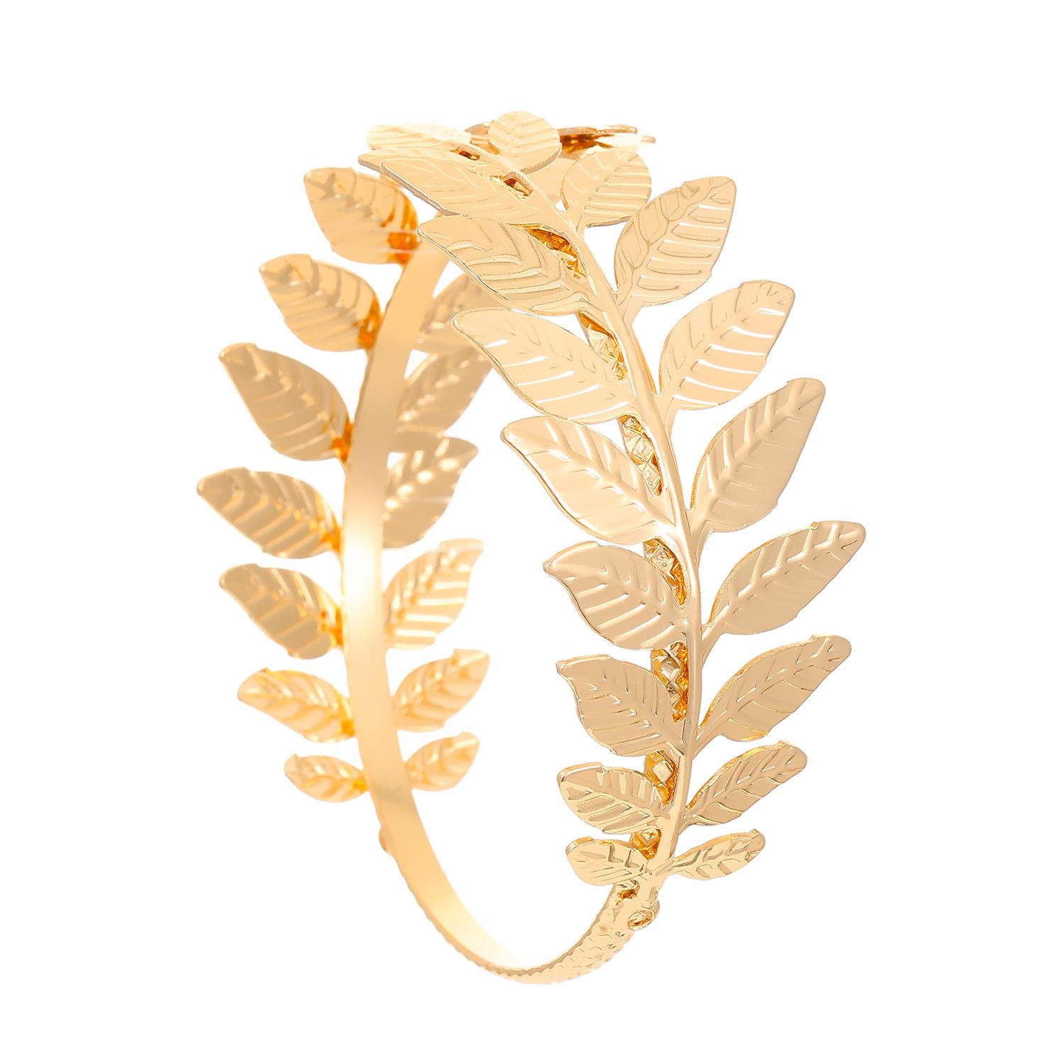 Personality Creative Exaggeration Design Leaf Bracelet Dual Use Armband Bracelet 1 pcs золотистий
Personality Creative Exaggeration Design Leaf Bracelet Dual Use Armband Bracelet 1 pcs золотистий