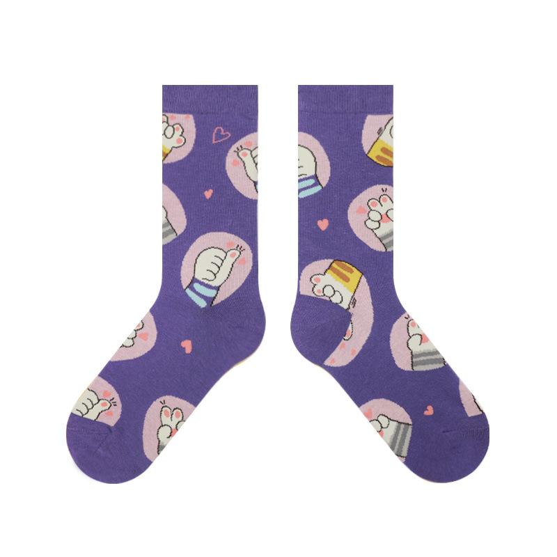 Spring and Summer Short Socks - Dopamine Creative Socks, Sweat-absorbing and Odor-resistant Mid-calf Women s Socks 1 pair
Spring and Summer Short Socks - Dopamine Creative Socks, Sweat-absorbing and Odor-resistant Mid-calf Women s Socks 1 pair
