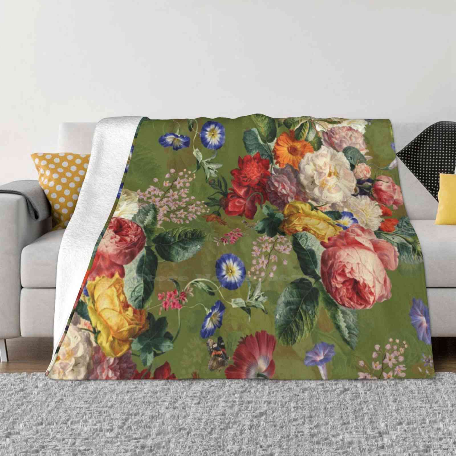 Dutch Baroque Flower Botanical Garden Pattern Green Low Price New Print Novelty Fashion Soft Warm Blanket Pattern Flower Floral 30x40in
Dutch Baroque Flower Botanical Garden Pattern Green Low Price New Print Novelty Fashion Soft Warm Blanket Pattern Flower Floral 30x40in