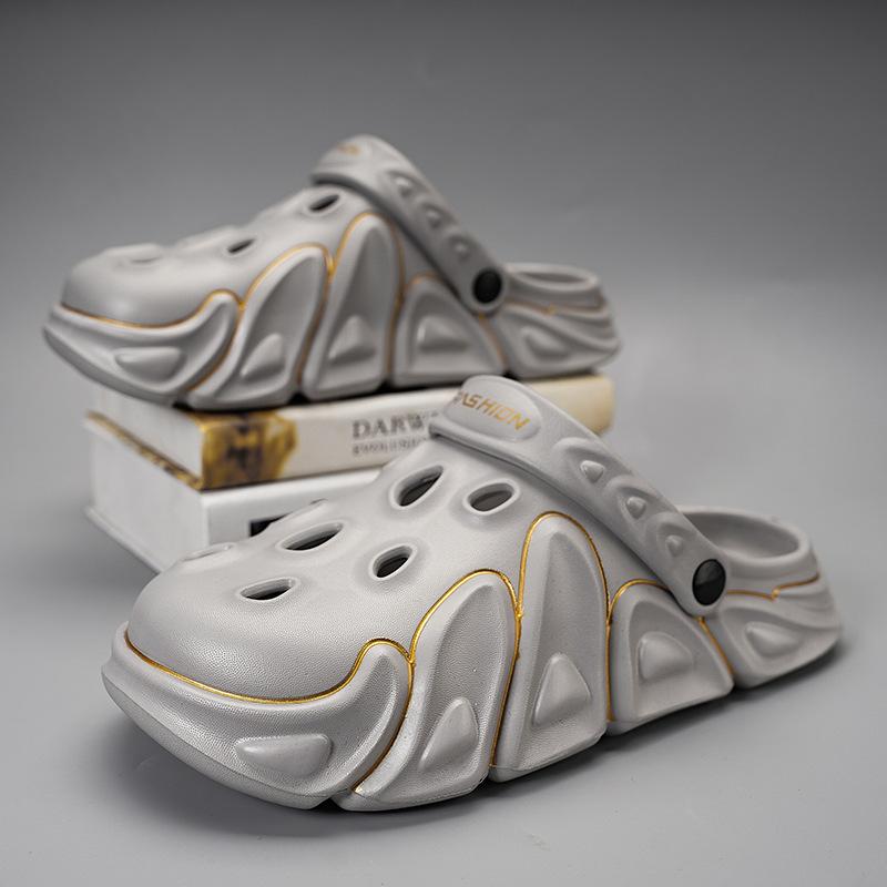 Сабо 4.0 Step On Shit Мягкие туфли с дырками на дне Сумка-мешок с пряжкой на носке Пляжные сандалии Мужские сандалии двойного назначения Мужская обувь 44-45
Сабо 4.0 Step On Shit Мягкие туфли с дырками на дне Сумка-мешок с пряжкой на носке Пляжные сандалии Мужские сандалии двойного назначения Мужская обувь 44-45