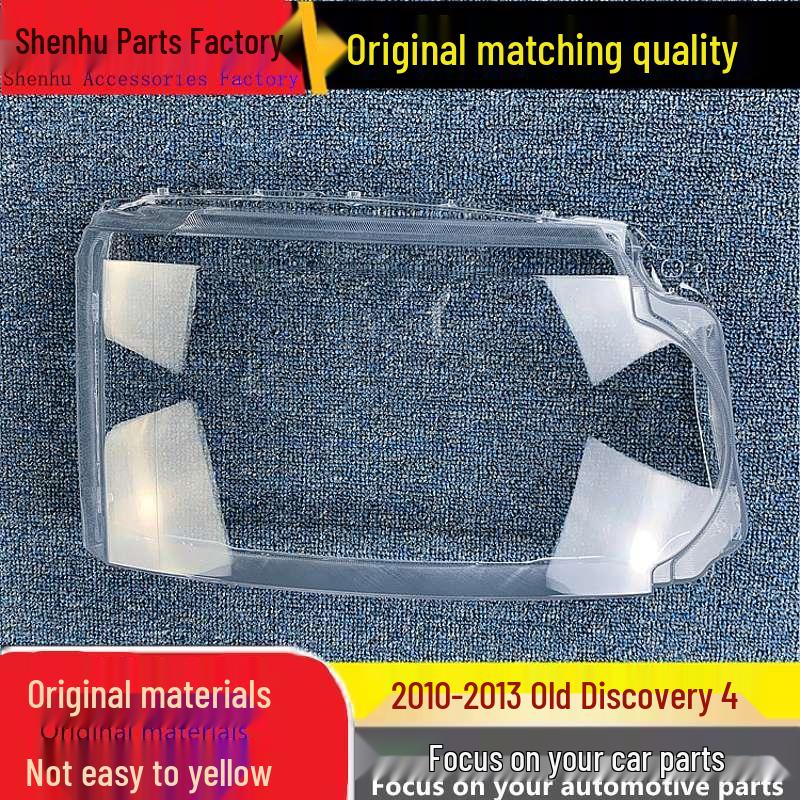 Discovery 4 Headlight Cover 2010-2013: Transparent Front Lampshade Housing Standard Driver without Glue
Discovery 4 Headlight Cover 2010-2013: Transparent Front Lampshade Housing Standard Driver without Glue