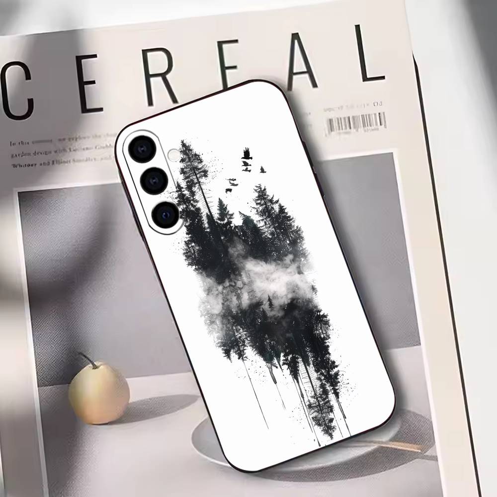 Mountain Forest Phone Case Black Silicone Soft For Samsung Galaxy A73,A72,A71,A70,A53,A52,A51 Samsung a31
Mountain Forest Phone Case Black Silicone Soft For Samsung Galaxy A73,A72,A71,A70,A53,A52,A51 Samsung a31