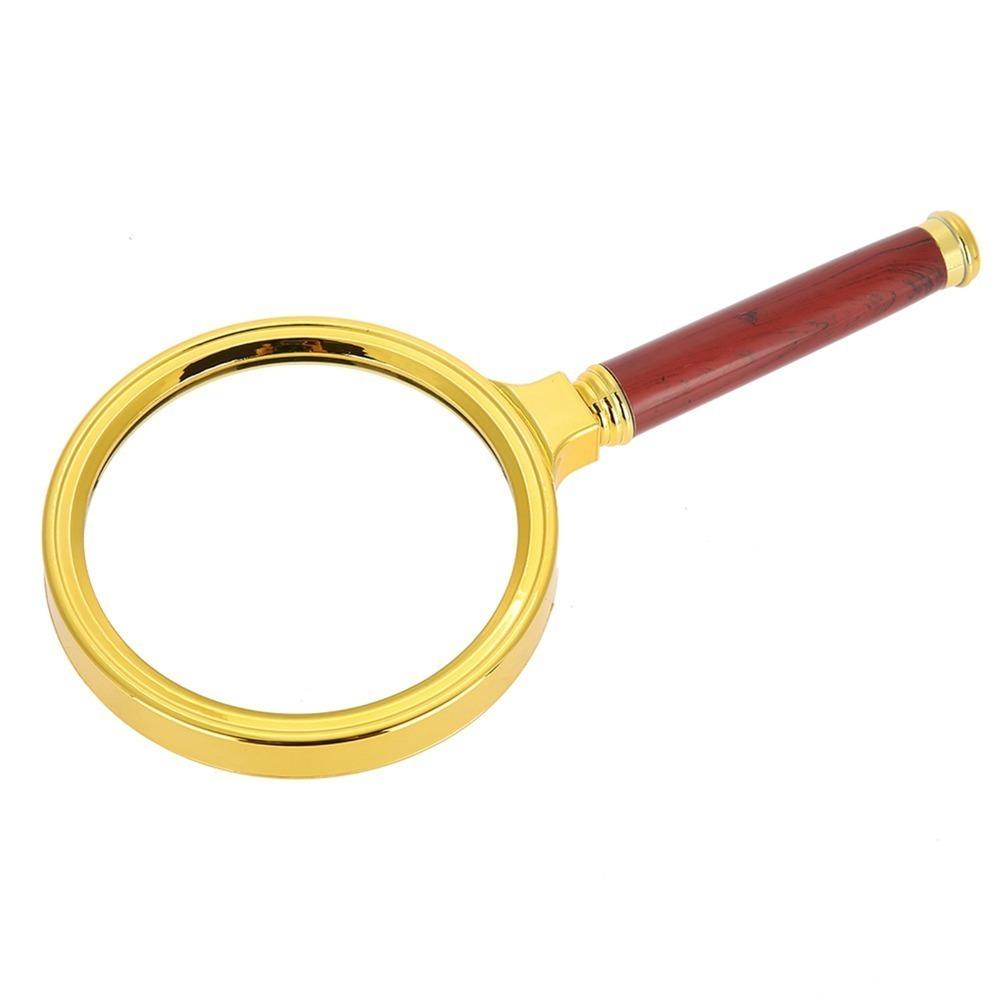 Пластикова позолочена рамка Ручна лупа Портативна лупа для читання газет 80MM
Пластикова позолочена рамка Ручна лупа Портативна лупа для читання газет 80MM