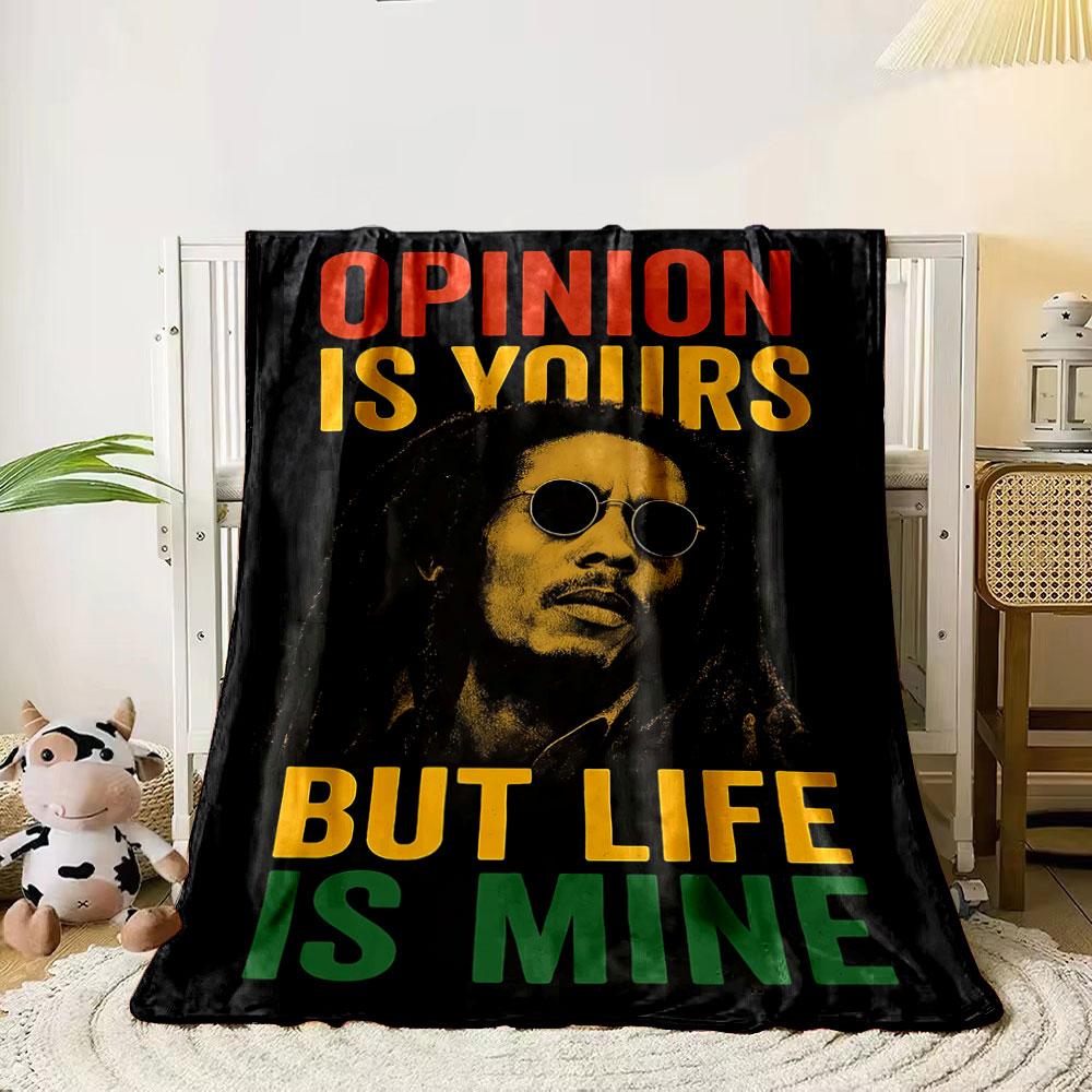Bold text in red, yellow, green: OPINION IS YOURS BUT LIFE IS MINE . for all seasons blanket lunch break throw gift 80cm x 120cm
Bold text in red, yellow, green: OPINION IS YOURS BUT LIFE IS MINE . for all seasons blanket lunch break throw gift 80cm x 120cm
