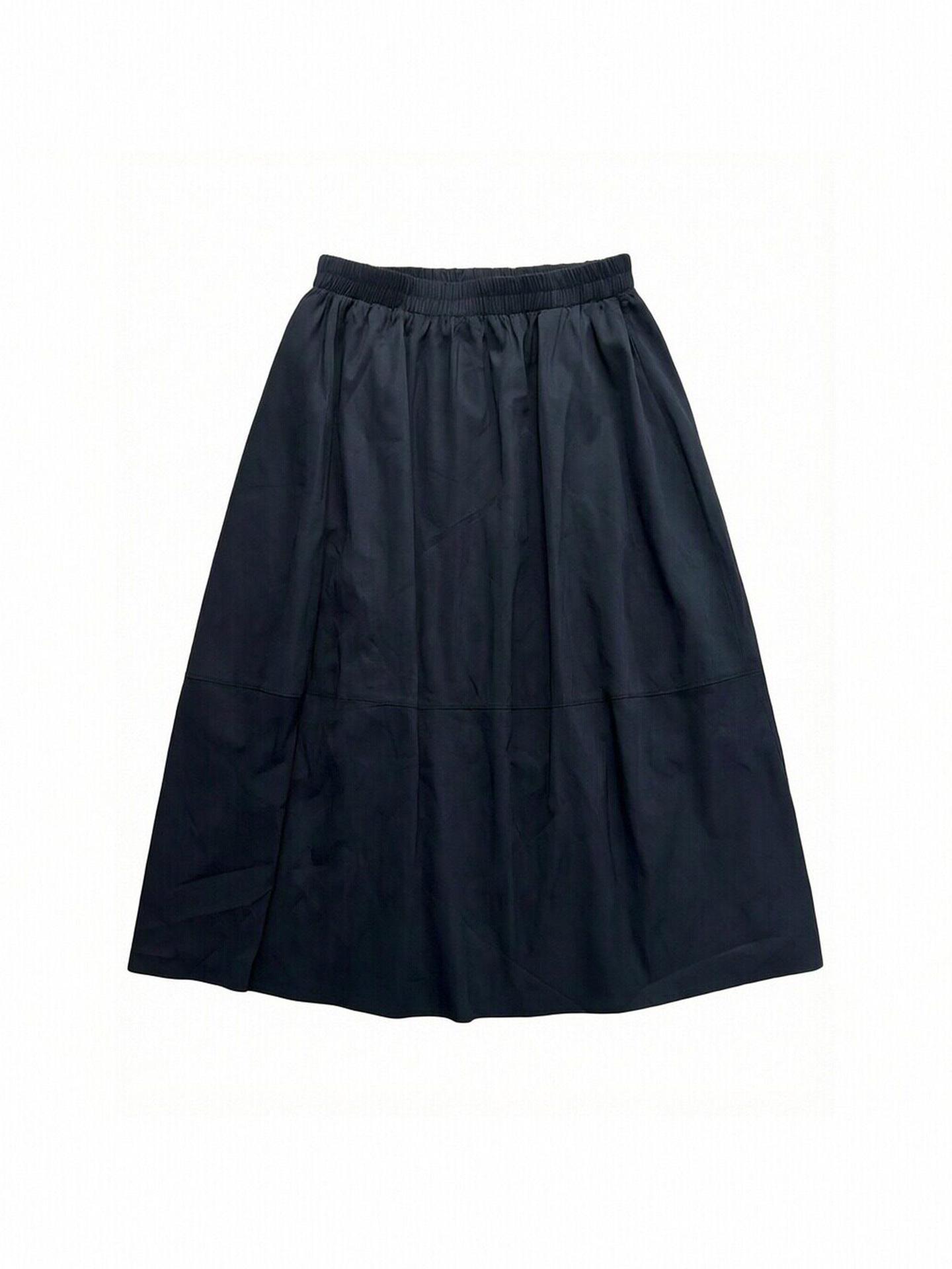Elegant Plus Size Women s High-Waisted Cotton Skirt - Niche, Drape, Slimming, Elastic Waist XL (60-70 kg) чёрный
Elegant Plus Size Women s High-Waisted Cotton Skirt - Niche, Drape, Slimming, Elastic Waist XL (60-70 kg) чёрный