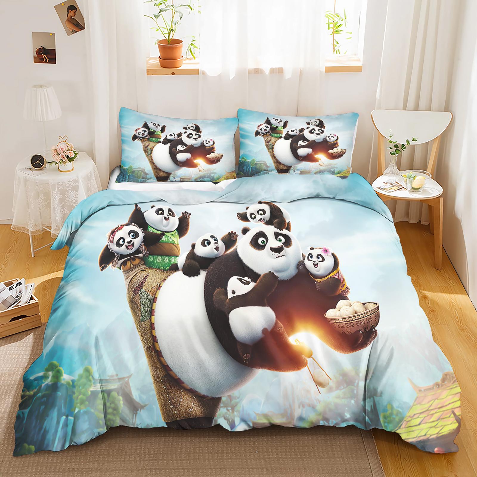 Cartoon Kung Fu Panda Po Duvet Cover Home Pillowcase Set Adult Bedroom Children Comforter Bedding 135x200cm
Cartoon Kung Fu Panda Po Duvet Cover Home Pillowcase Set Adult Bedroom Children Comforter Bedding 135x200cm
