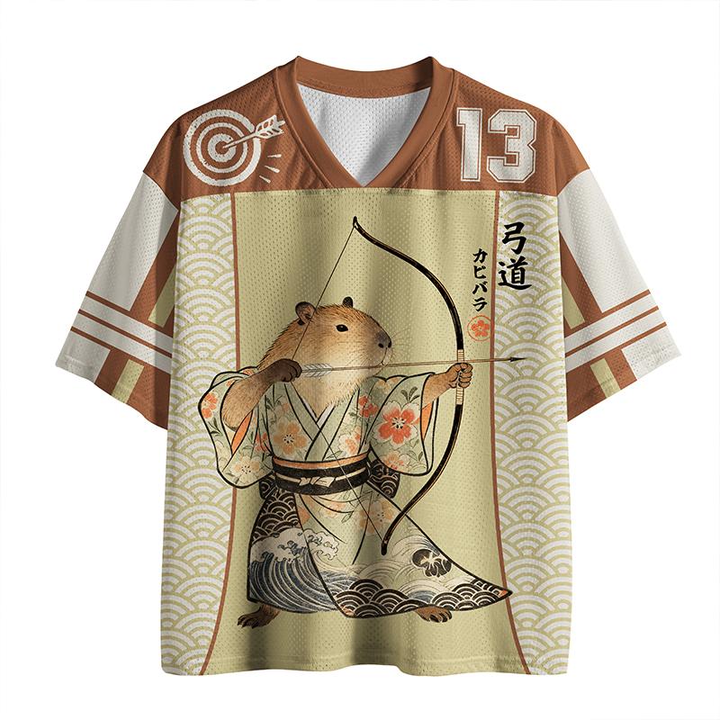 2026 New Sports Short Sleeved Shirt, V-neck Short Sleeved T-shirt, Sports Fashion 3D Printed Quick Drying Fun Mesh Jersey S
2026 New Sports Short Sleeved Shirt, V-neck Short Sleeved T-shirt, Sports Fashion 3D Printed Quick Drying Fun Mesh Jersey S