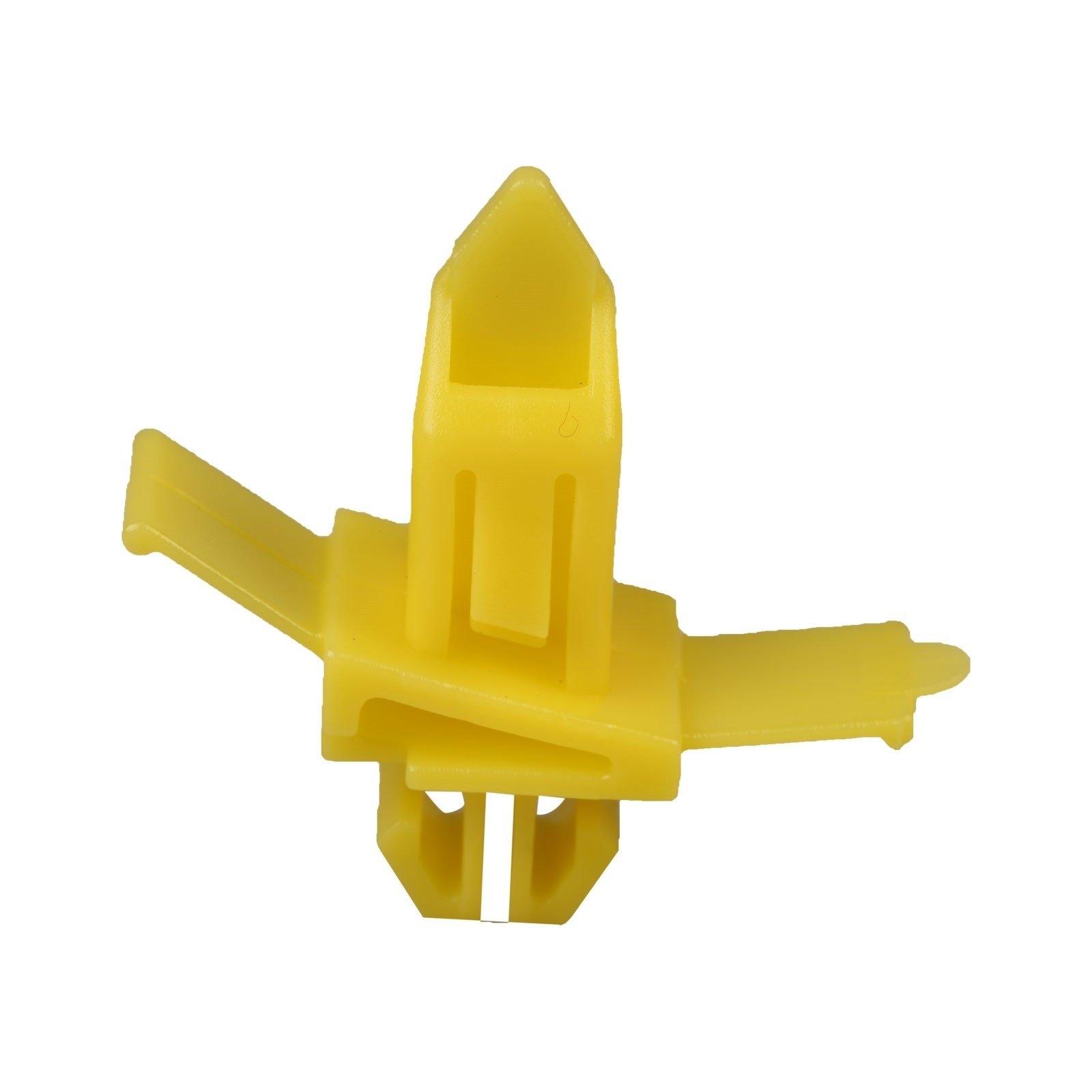 ECF1969 10 Pieces Moulding Clip for Toyota:75398 60021 Yellow Head Diameter: 8.5x7.5mm Bottom Head Dia: 13x12mm Made in Turkey
ECF1969 10 Pieces Moulding Clip for Toyota:75398 60021 Yellow Head Diameter: 8.5x7.5mm Bottom Head Dia: 13x12mm Made in Turkey