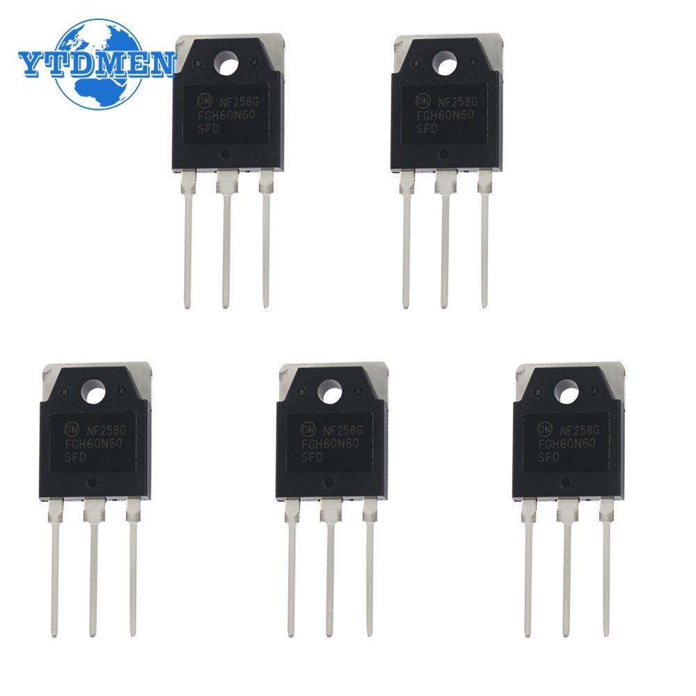 5 ШТ. Транзистори FGH60N60SFD FGH60N60 TO-247 600В 60А Мікросхема Інвертор Зварювальний апарат Ламповий транзистор Набір для самостійної збірки електроніки чорний
5 ШТ. Транзистори FGH60N60SFD FGH60N60 TO-247 600В 60А Мікросхема Інвертор Зварювальний апарат Ламповий транзистор Набір для самостійної збірки електроніки чорний
