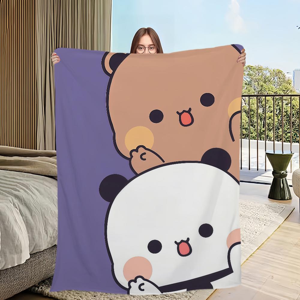 kawaii cartoon bear d-dudu b-bubu Flannel warm comfort soft plush blanket sofa living room hogar office bedroom travel gift home 75x90cm
kawaii cartoon bear d-dudu b-bubu Flannel warm comfort soft plush blanket sofa living room hogar office bedroom travel gift home 75x90cm