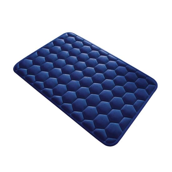 Килимок для ванної з піни з ефектом пам яті, вбираючий килимок для ванної кімнати, стільниковий, швидковисихаючий, протиковзкий килимок для ванної кімнати, кухні, спальні 50*80cm темно-синього кольору
Килимок для ванної з піни з ефектом пам яті, вбираючий килимок для ванної кімнати, стільниковий, швидковисихаючий, протиковзкий килимок для ванної кімнати, кухні, спальні 50*80cm темно-синього кольору