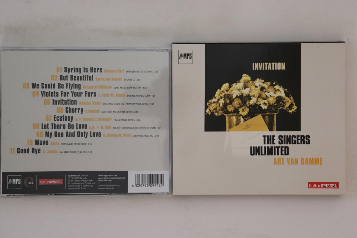 CD SINGERS UNLIMITED ART VAN DAMME Invitation 0209746MSW MPS RECORDS 2014 Germany Jazz Used
CD SINGERS UNLIMITED ART VAN DAMME Invitation 0209746MSW MPS RECORDS 2014 Germany Jazz Used