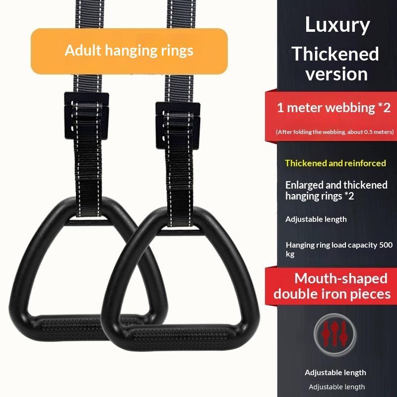 Gym Ring Buckles With Adjustable Straps Pull Up Handle Rings Multi-Function Strength Training Equipment For Physical Training A1
Gym Ring Buckles With Adjustable Straps Pull Up Handle Rings Multi-Function Strength Training Equipment For Physical Training A1