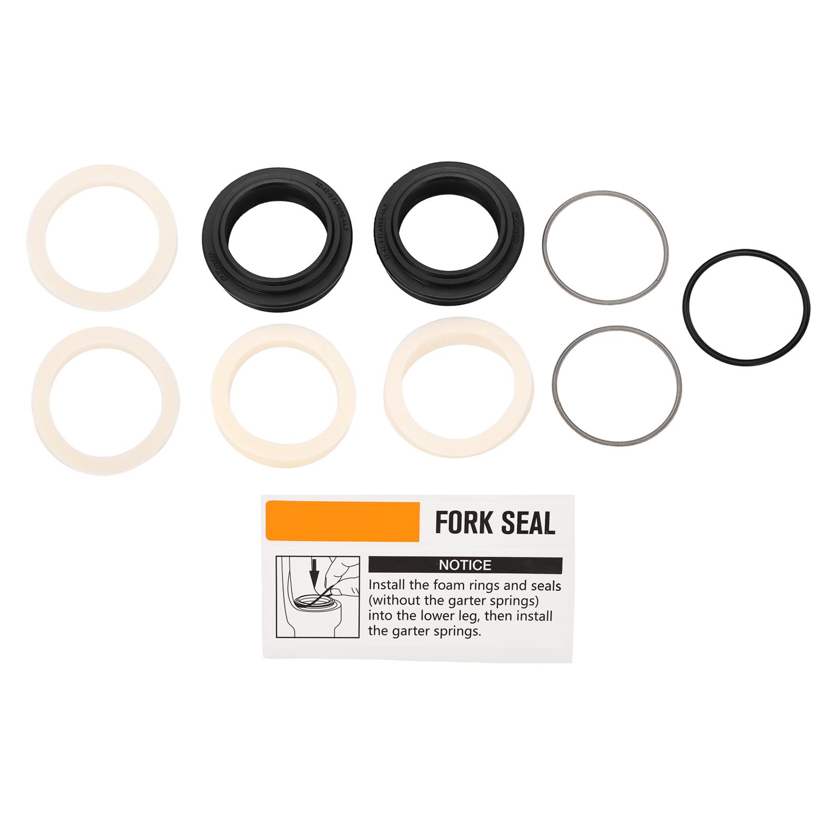 Front Fork Oil Seals Kit Replacement Stainless Steel Rubber Bike Fork Oil Seal Ring for Machete
Front Fork Oil Seals Kit Replacement Stainless Steel Rubber Bike Fork Oil Seal Ring for Machete