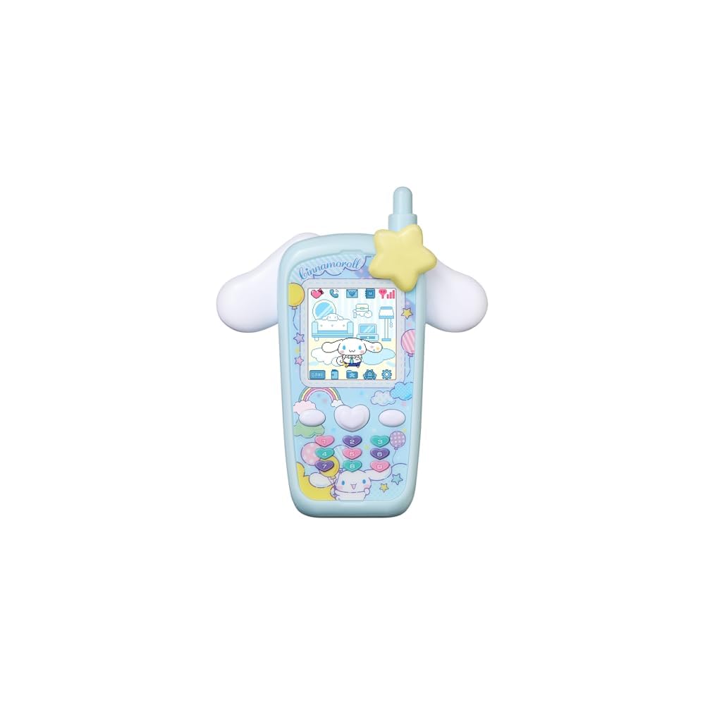 Bandai Sanrio Characters Cinnamoroll Version Kids Mobile Phone Age 6 and Up
Bandai Sanrio Characters Cinnamoroll Version Kids Mobile Phone Age 6 and Up