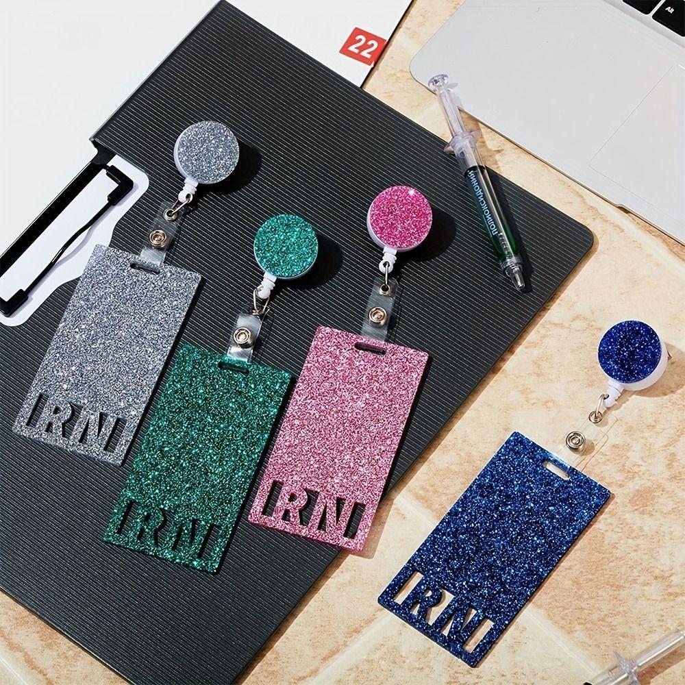 Versatile Retractable Badge Reel Stretchable Retractable Buckle Clip Bling ID Card Holder Doctor
Versatile Retractable Badge Reel Stretchable Retractable Buckle Clip Bling ID Card Holder Doctor