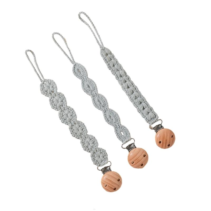 3pcs Newborns Dummy Chain Baby Soother Chain Pacifier Holder Woven Dummy Clip Toddlers Infant Pacifier Strap Baby Supply
3pcs Newborns Dummy Chain Baby Soother Chain Pacifier Holder Woven Dummy Clip Toddlers Infant Pacifier Strap Baby Supply