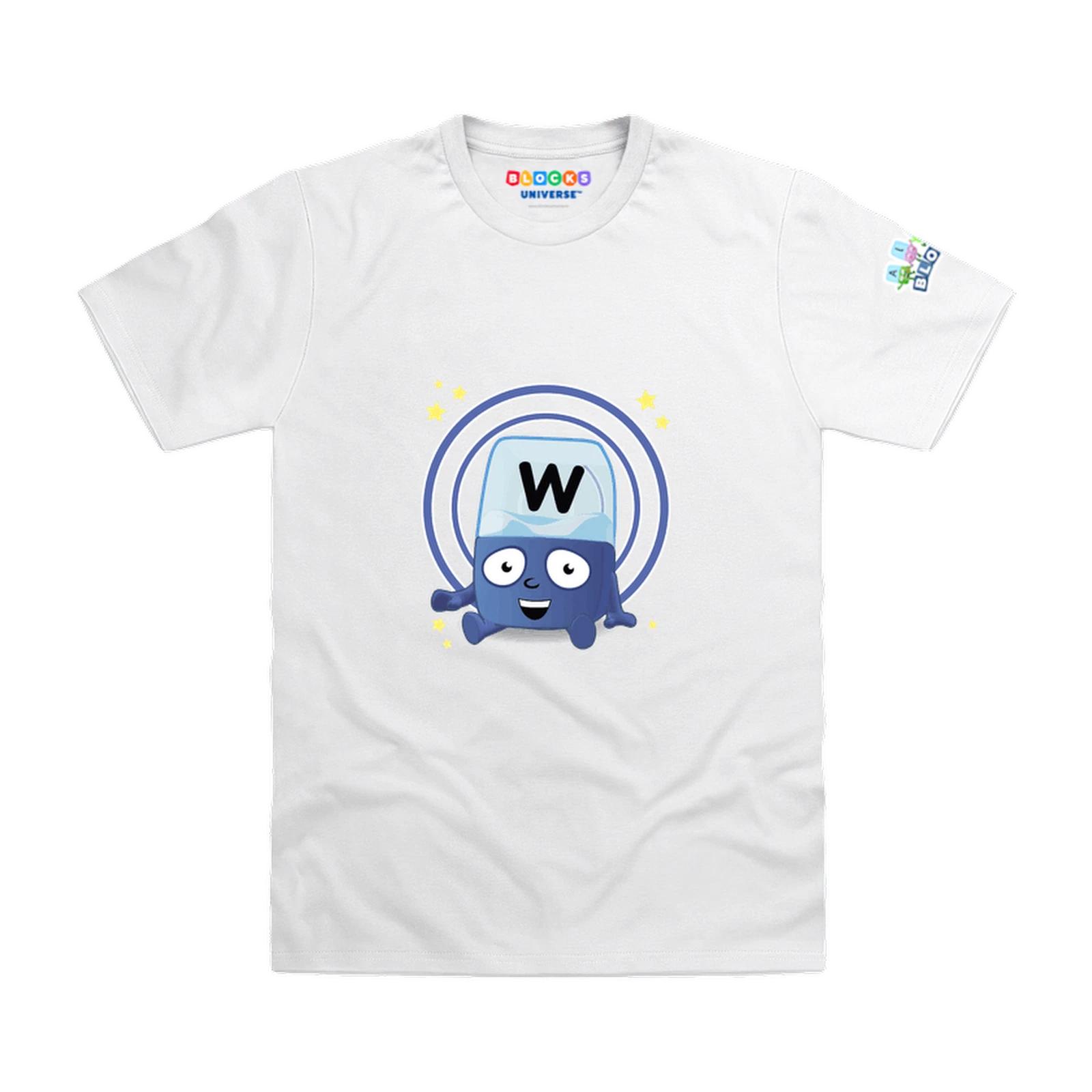 Officially Licensed Alphablocks - Alphablock W - Wait! Kids T-Shirt 160
Officially Licensed Alphablocks - Alphablock W - Wait! Kids T-Shirt 160